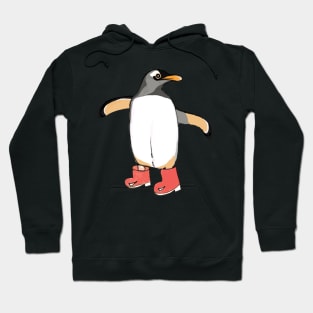 Penguin in wellies Hoodie